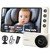 WEMOH NO.1 Magnetic Baby Car Camera with 1080P IPS Monitor, Auto Night Vision &amp; Magnetic Mount – ...