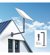 Starlink Long Wall Mount, EDUP LOVE Starlink Roof Mounting Kit, Starlink Internet Kit Satellite w...
