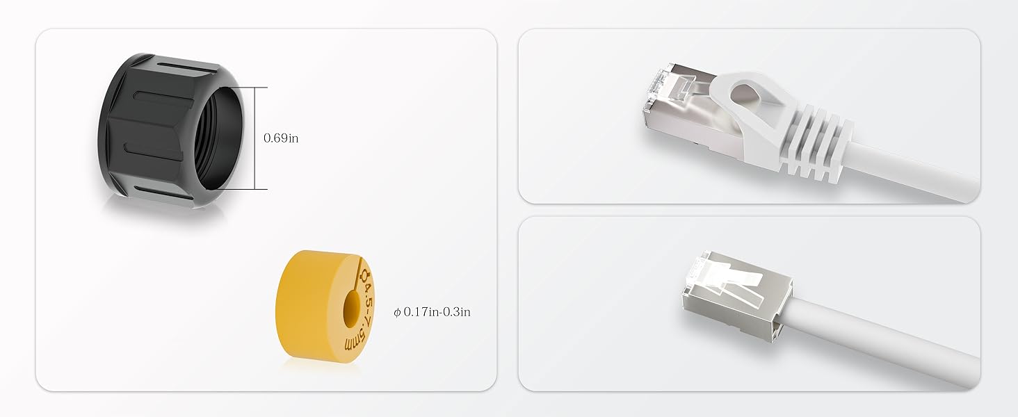 Compatible with all type rj45 connecter