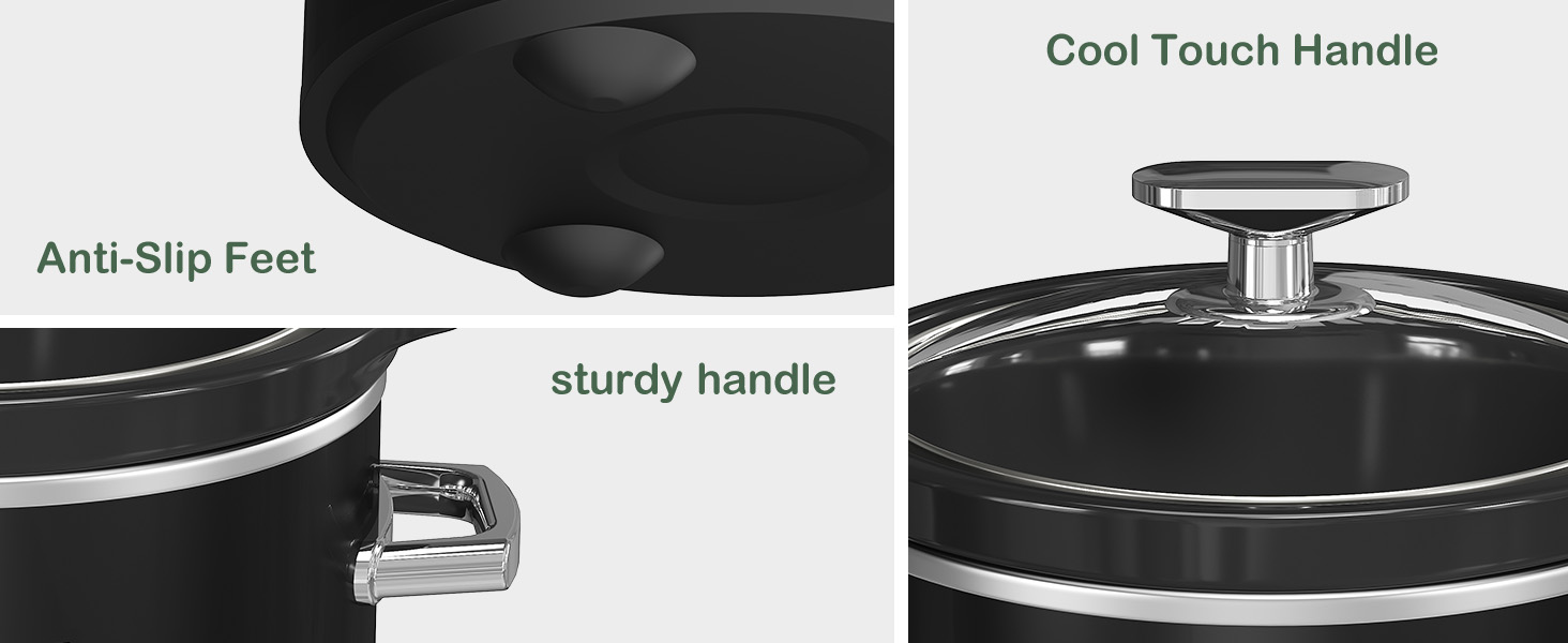 2 QT Small Slow Cooker