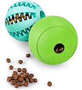 HIPPIH Dog Puzzle Toy 2 Pack, Interactive Dog Toys for Treat Dispensing, Durable Puppy Toys for T...