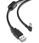 YQMAJIM Dash Cam Power Cord,(10Ft USB Type-C) Thicker USB C 90 Degree Charger Cable with Magnetic...