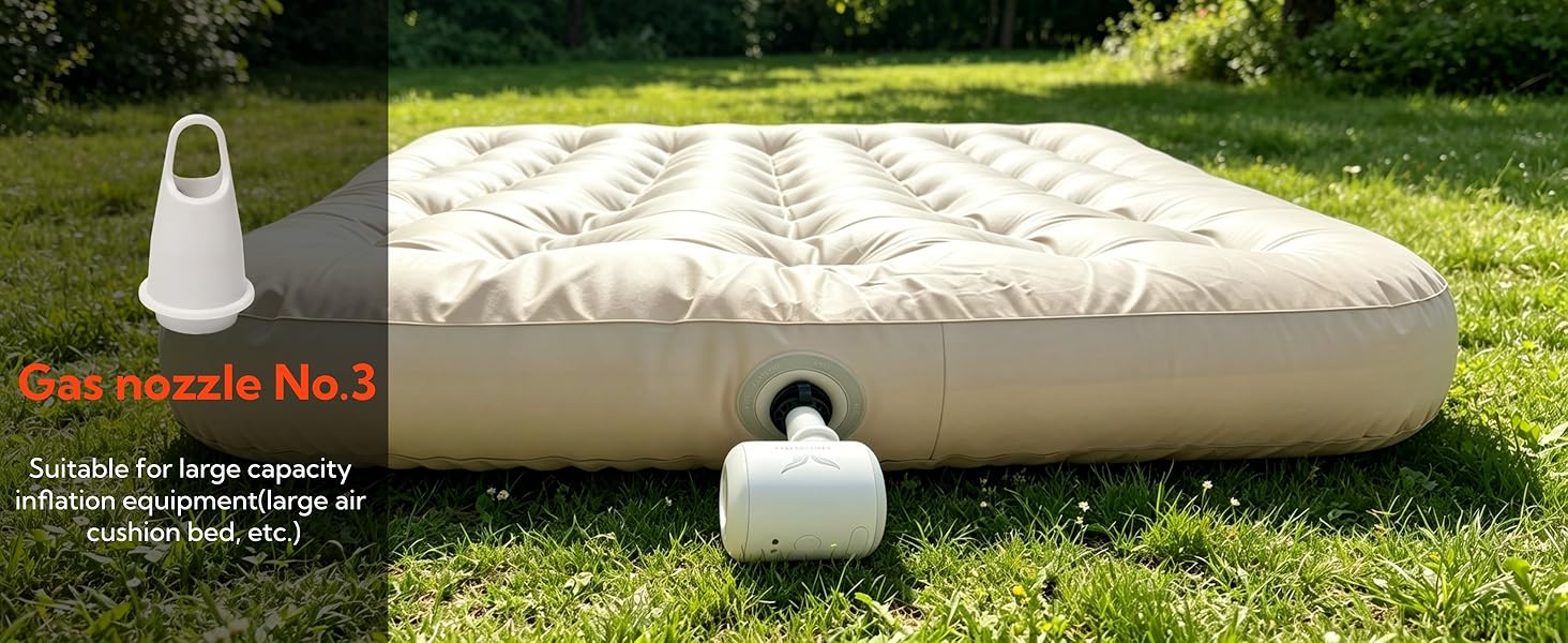Large air cushion bed air valve