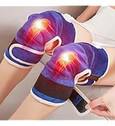 CAMECO 1 Pair Electric Heating Pad for Knee Pain Relief, Heated Knee Brace Wrap for Knee Injury A...