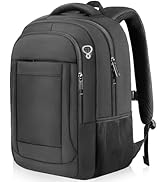 Large Travel Laptop Backpack, 17 Inch Laptop Backpack Airline Approved, Business Anti Theft Slim ...