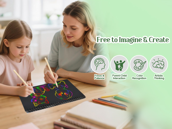 Scratch Paper Art Crafts