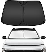 ARISMOTOR Windshield Sun Shade for Hyundai Kona 2024-2025, Custom Fit Foldable Front Window Sunsh...