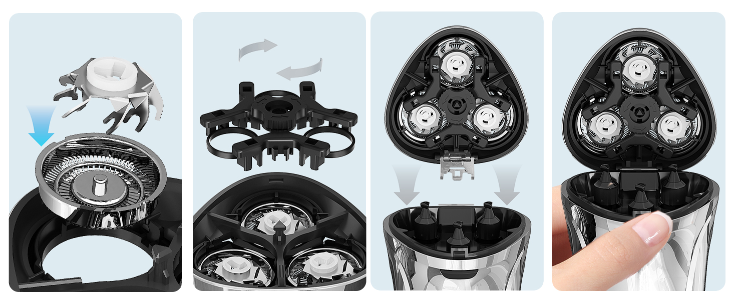 How to replace blade
