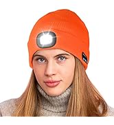 Keains Unisex Bluetooth Led Beanie with Light and Wireless Headphones, Unique Christmas Tech Gift...