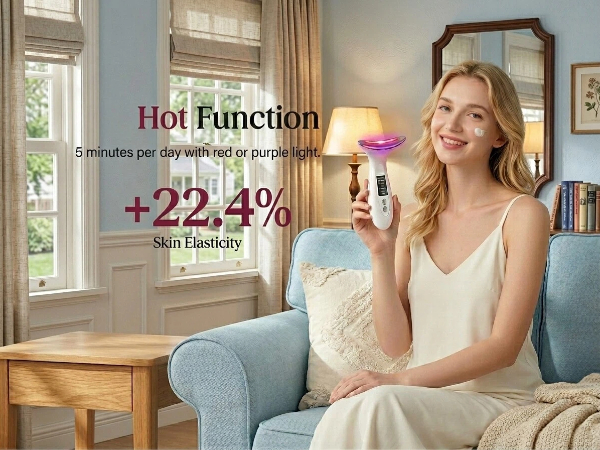 7 Color LED Light Therapy firmer skin