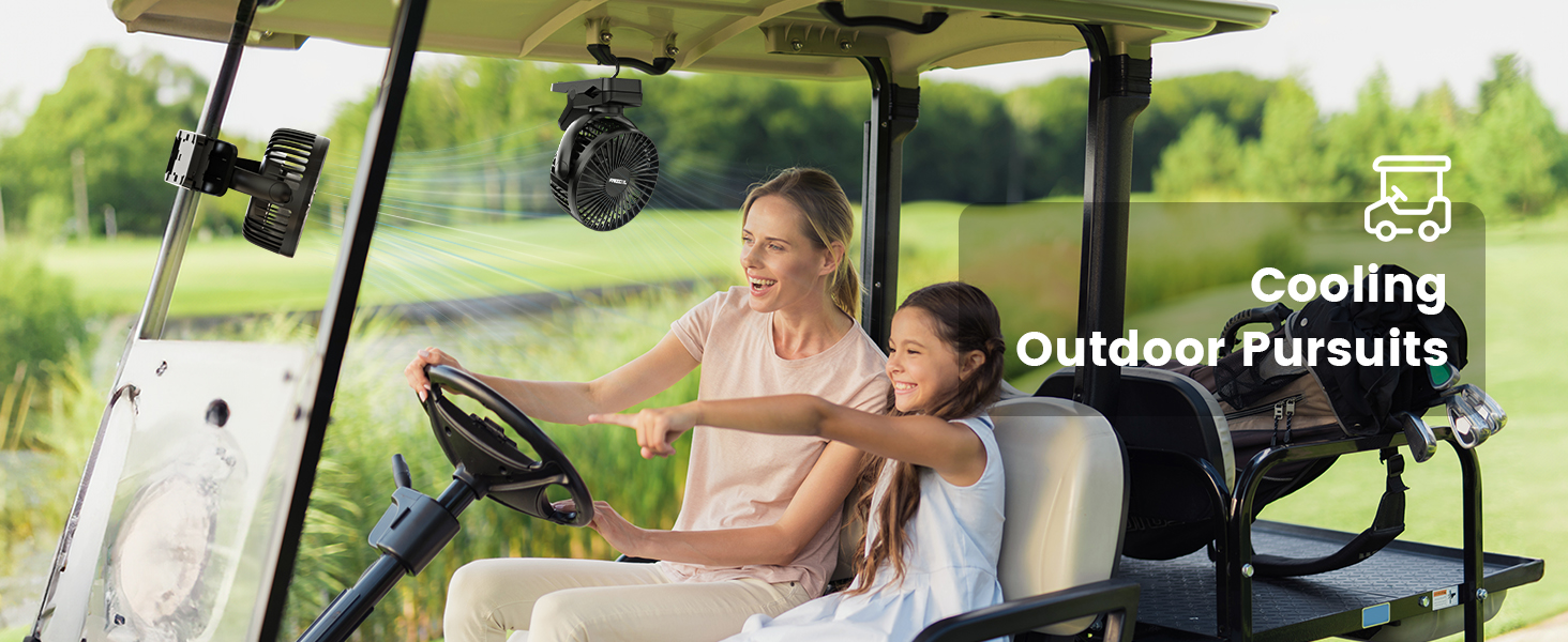 golf cart fan