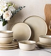plates and bowls set for 4