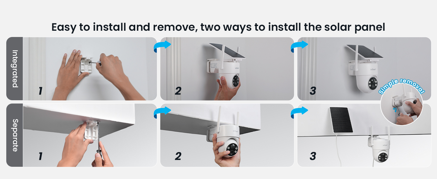 Quick All-in-One or Flexible Split Mount