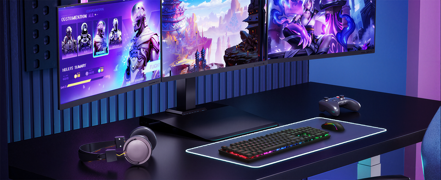 Wireless Gaming Keyboard and Mouse