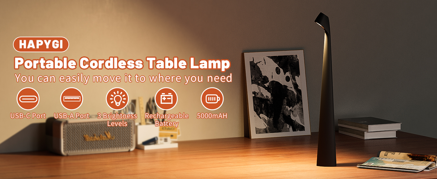 rechargeable table lamps