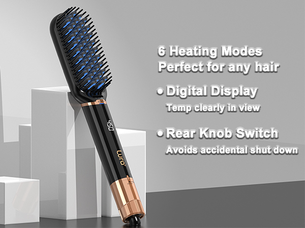flat iron brush
