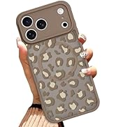 OOK Case for iPhone 17 Pro 6.3 Inch (Compatible with MagSafe) Brown Leopard Print Translucent Pho...