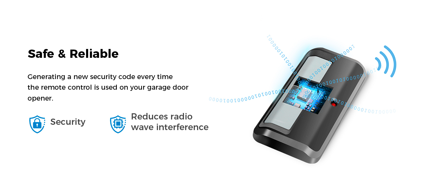 universal garage door opener remote