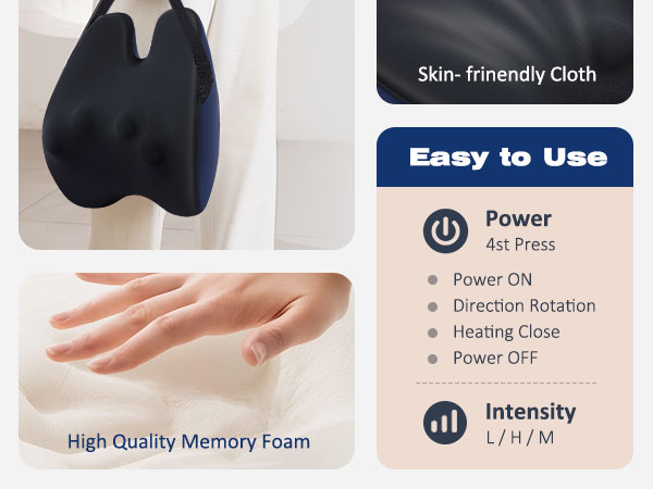 back massager with heat