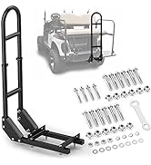 Golf Cart Rear Seat Grab Bar for EZGO Club Car Yamaha, Universal Golf Cart Safety Back Seat Round...
