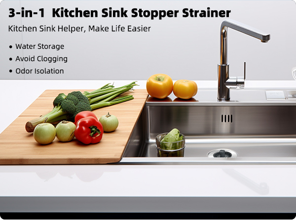 kitchen sink drain stopper