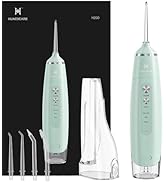 Water Flosser Equipped with Two Water Tanks for Home and Travel,3 Modes Dental Oral Irrigator,Por...