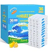 Effacera 36 Refills Disposable Toilet Bowl Paper Bulk Toilet Fresh Flushable Refills for Bathroom...