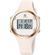 L LAVAREDO Watches for Women 3ATM Waterproof Outdoor Digital Sport Watches Stopwatch Wrist Watch ...
