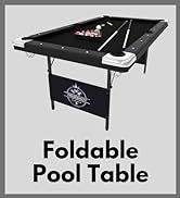 Fat Cat by GLD PRODUCTS Trueshot 6 Ft. Pool Table | Folding Legs for Storage | 64-6035 model