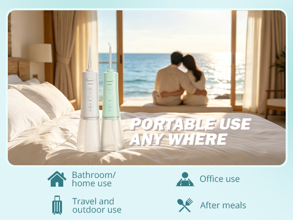 portable travel water flosser
