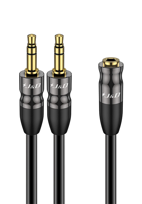 3.5 mm to 2X 3.5 mm Cable