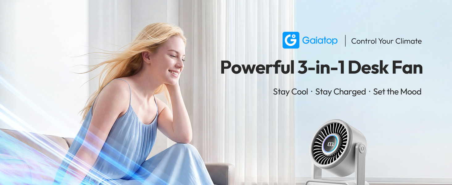 portable fan battery powered fan desk fan rechargeable fan camping fan