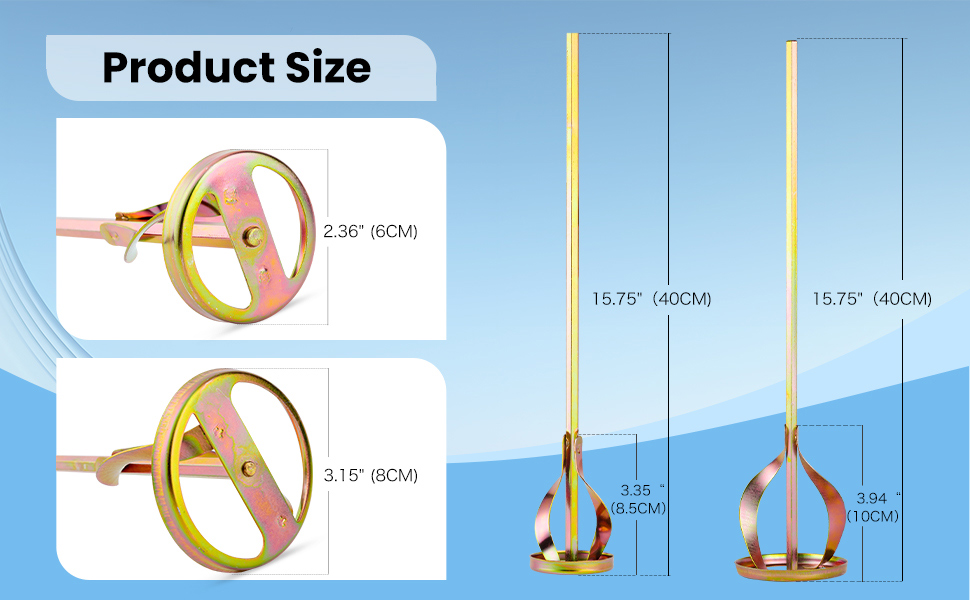 paint mixer for the drill