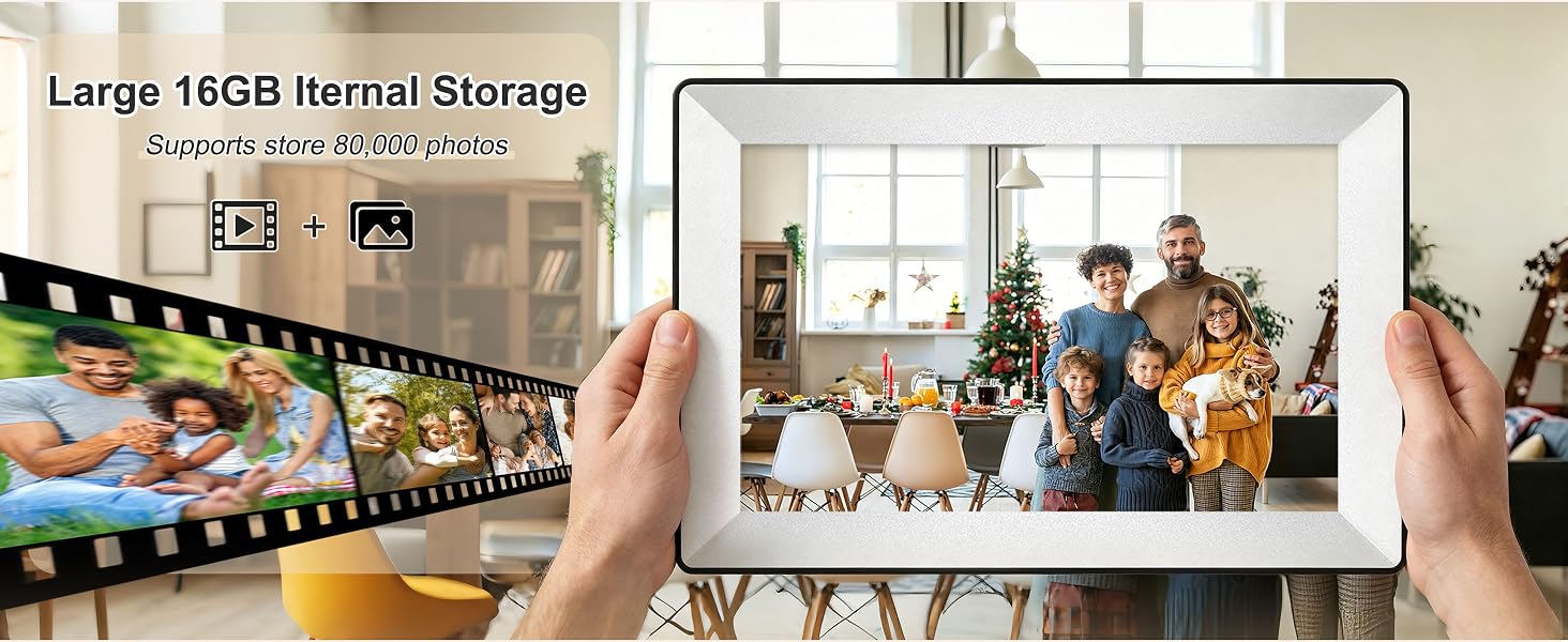 digital picture frame large