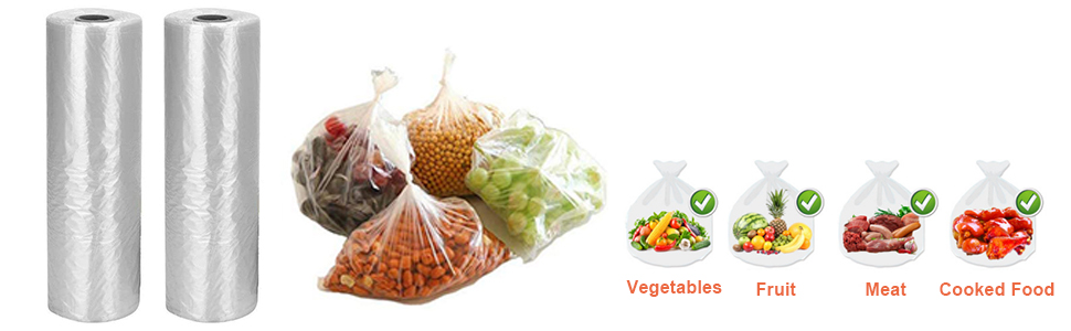 clear bag roll