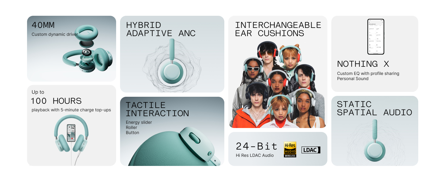 Active Noise Canceling Wireless Headphones