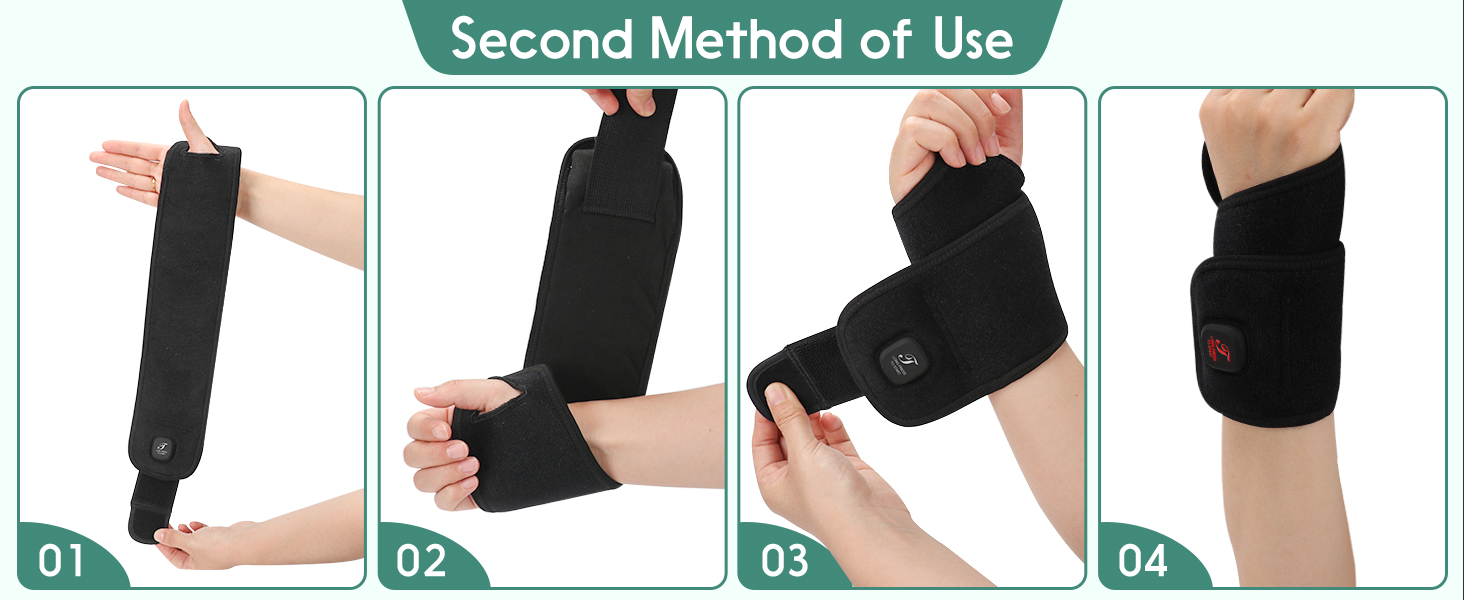 wrist heating pad