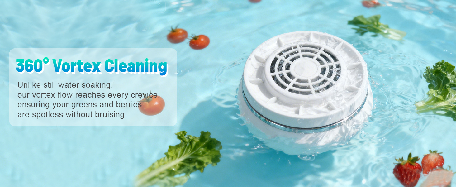 rotatable fruit and vegetable cleaning machine