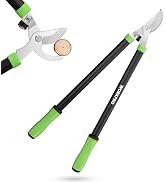 WORKPRO Bypass Lopper, 28" Branch Cutter with 65MN Spring Steel Blade, Heavy Duty Tree Trimmer wi...