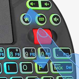 Mini Keyboard with Scroll Wheel