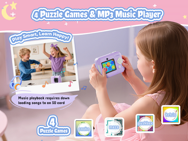 kids camera for kids Christmas gifts for 10 year old girl instant camera kids camera instant print