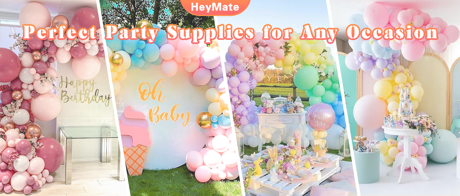 perfect party supplies for any occassions
