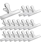14 Pack Chip Clips 4.72'' Metal Bag Clips Stainless Steel Chip Clip Heavy Duty Food Clip Snack Ba...