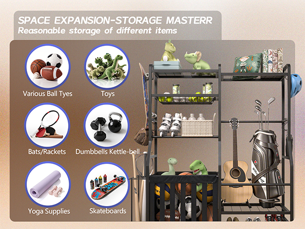 garage sports storage