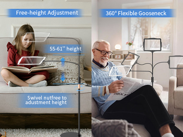 Large Lighted Magnifiers