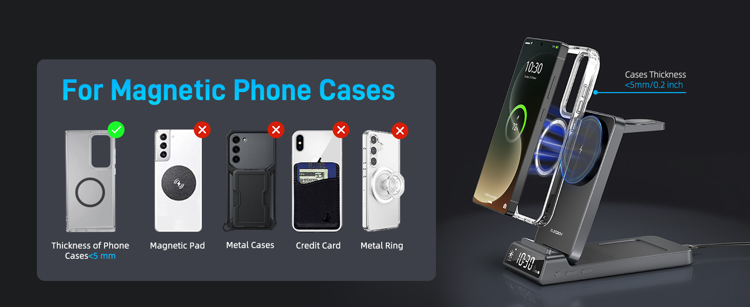 For Magnetic Phone Cases