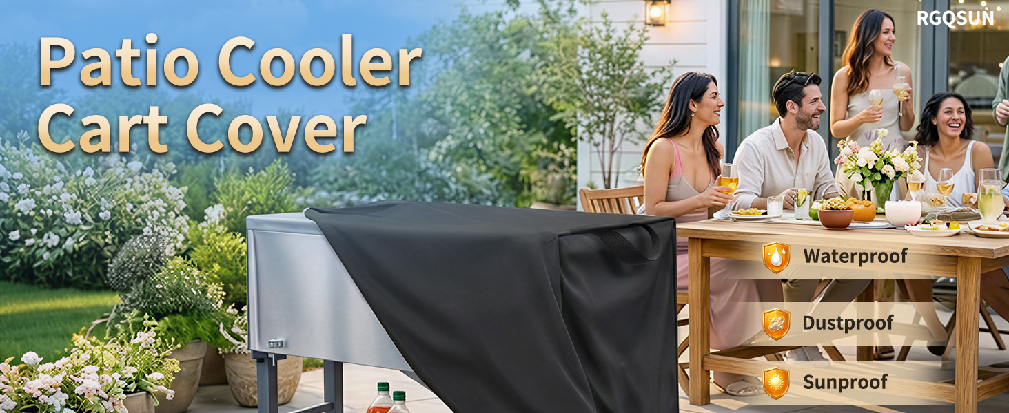 Patio Cooler Cart Cover