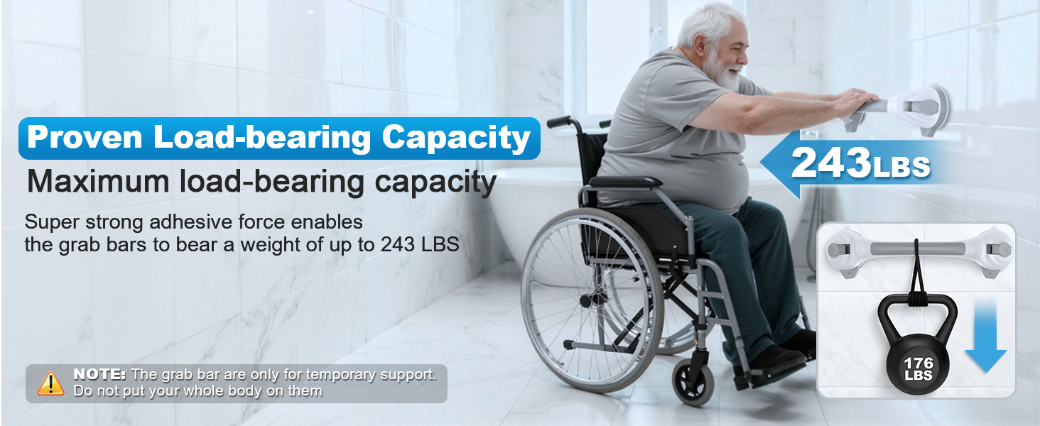 shower grab bars for seniors