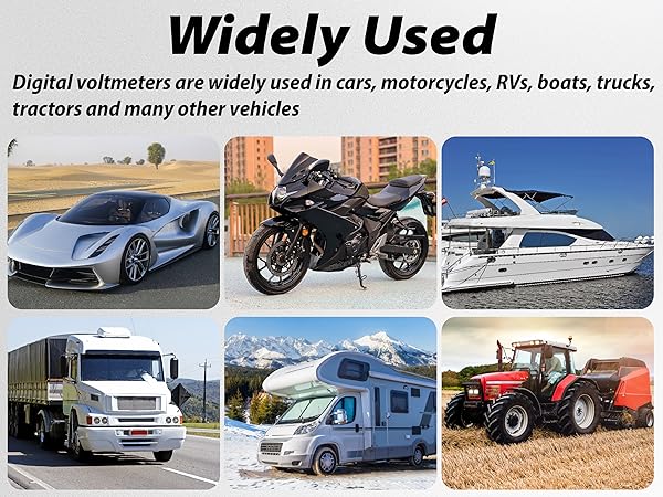 Car Battery Voltage Meter