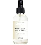 Calyan Wax Co. Evergreen &amp; Eucalyptus Natural Room Spray Infused with Essential Oils, Air Freshen...
